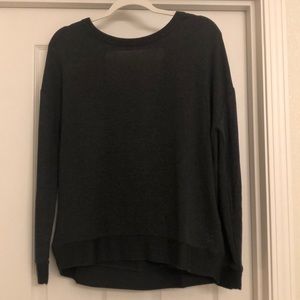 Billabong dark grey open back sweater